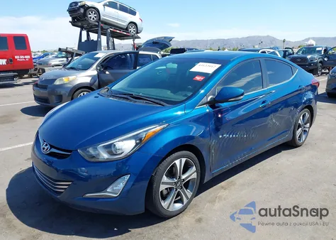 2014 Hyundai Elantra Sport из США, поврежденный, VIN KMHDH4AH5EU167794